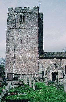 Llangattock Church, CPAT copyright photo CS972119.JPG