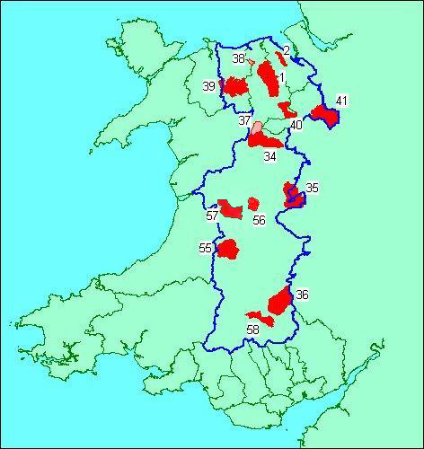 Historic Landscapes in Wales, &copy Crown