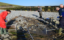 Wreck recording with the Nautical Archaeology Society at East Aberthawe