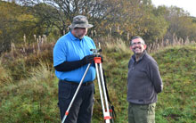 Test pitting at Kenfig Burrows