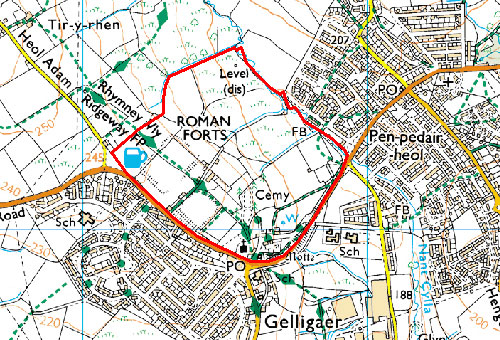 HLC 001 Gelligaer Historic Settlement