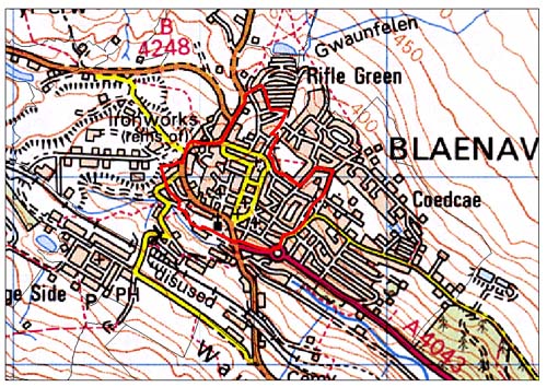 HLCA001  Blaenavon Urban Core: Craidd Trefol Blaenafon