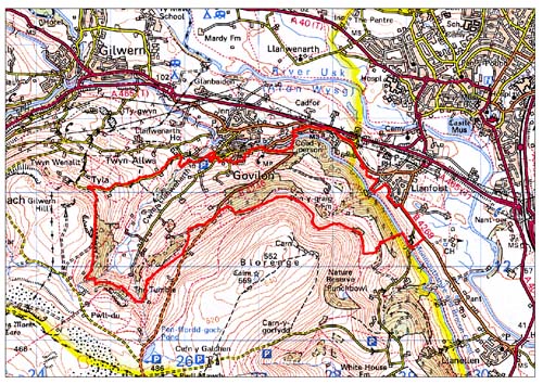 HLCA013  Cwm Llanwenarth and Cwm Craf: Cwm Llanwenarth a Chwm Craf