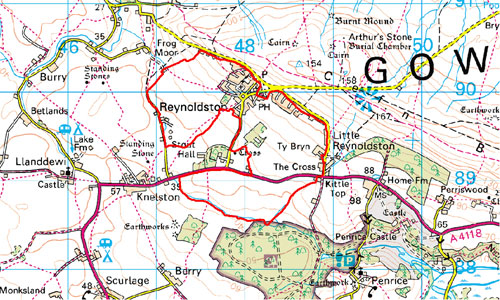 Stouthall Location Map