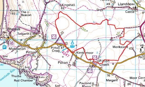Newton Location Map