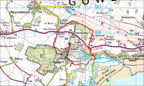 Penrice Park Location Map