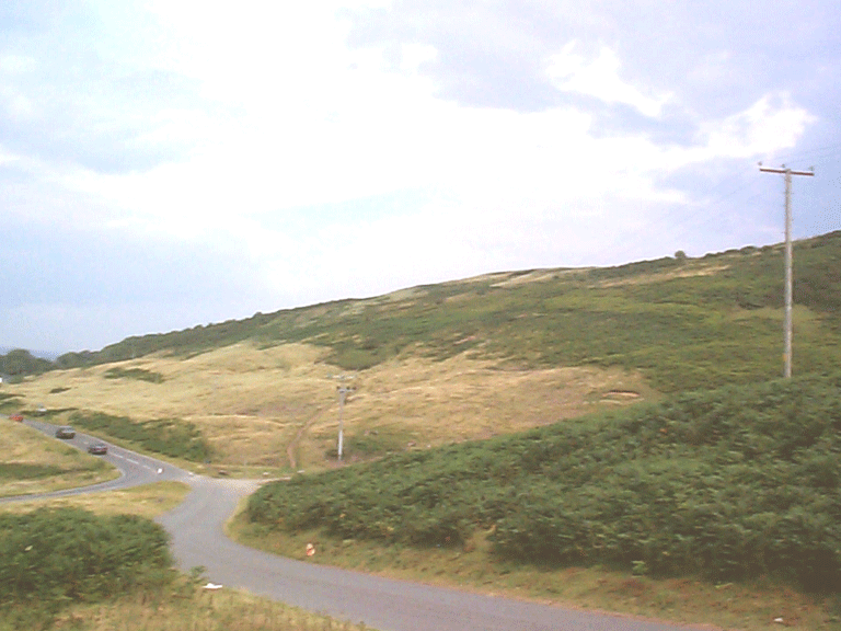 Tir comin agored Rhos Ogwr.
