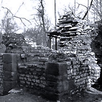 Past excavations