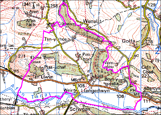 Llangedwyn, Powys (HLCA 1001)