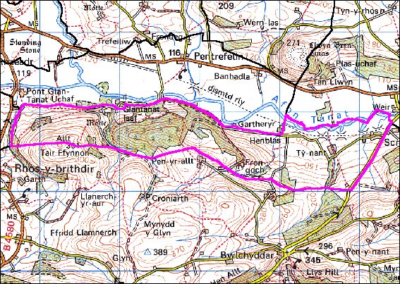 Allt Tair Ffynnon, Llangedwyn, Powys (HLCA 1008)