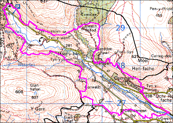 Cwm Blowty, Llanrhaeadr-ym-mochnant, Powys (HLCA 1012)