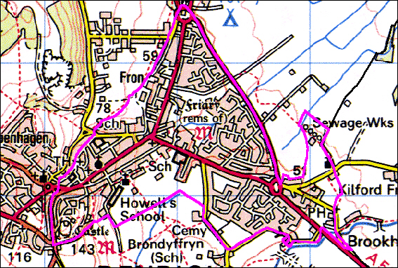 Dinbych, Denbigh, Denbighshire (HLCA 1041)