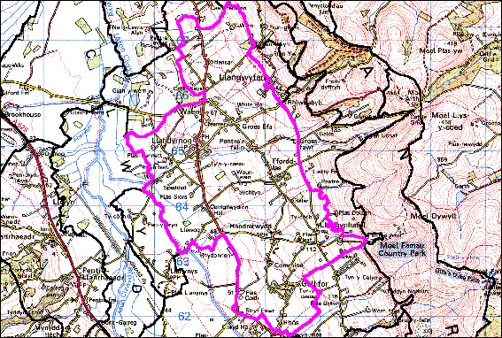 Llandyrnog, Llandymog, Llangynhafal and Llanynys, Denbighshire (HLCA 1043)
