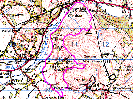 Coed Draw, Aberwheeler, Denbighshire (HLCA 1055)