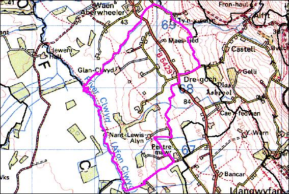 Glan Clwyd, Aberwheeler and Llandymog, Denbighshire (HLCA 1056)
