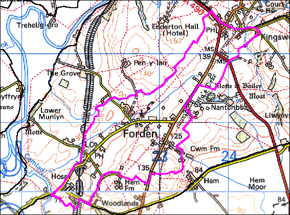 The Vale of Montgomery: Forden
(HLCA 1063)