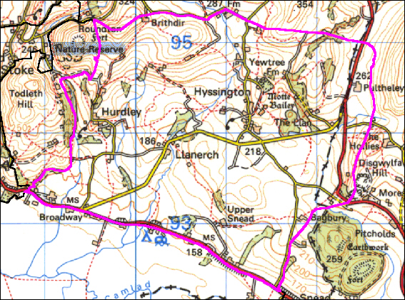 The Vale of Montgomery: Hyssington
(HLCA 1073)