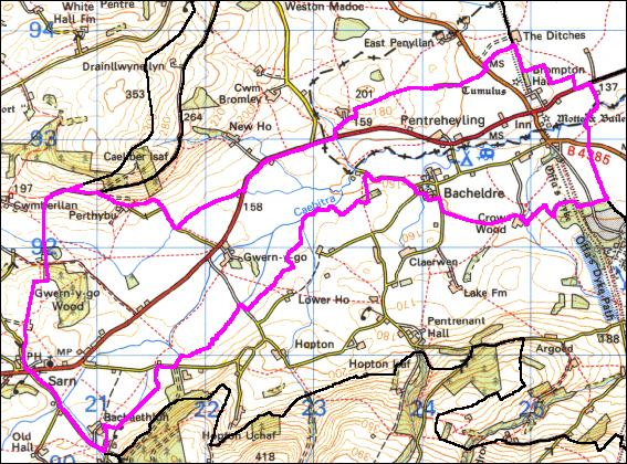 The Vale of Montgomery: Gwern-y-go
(HLCA 1075)