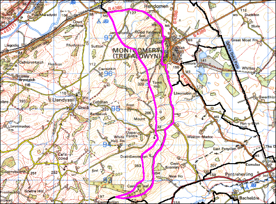 The Vale of Montgomery: Ffridd Faldwyn
(HLCA 1079)