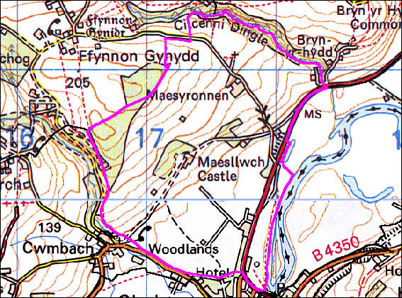 The Middle Wye: Maesllwch
(HLCA 1083)