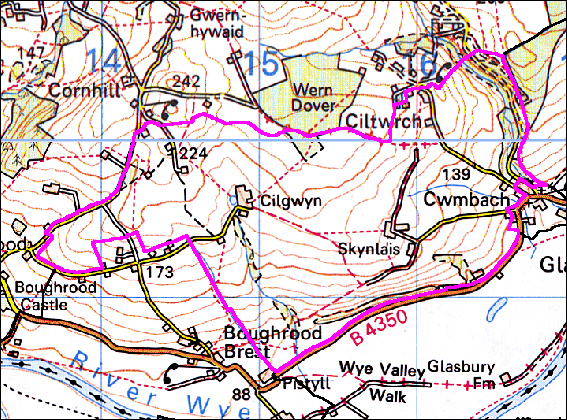 The Middle Wye: Cwmbach
(HLCA 1084)