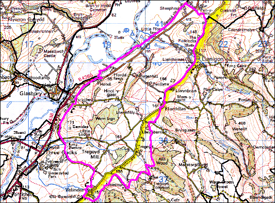The Middle Wye: Tir-uched
(HLCA 1089)