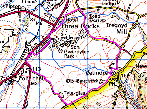The Middle Wye: Gwernyfed
(HLCA 1090)