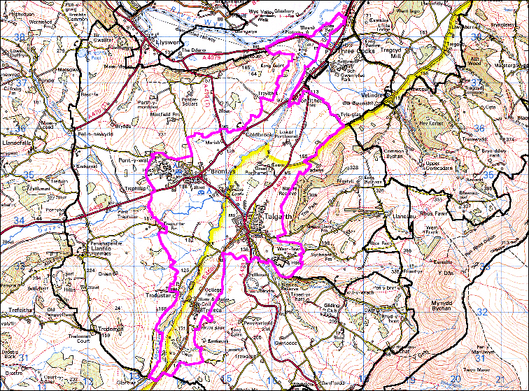 The Middle Wye: Llynfi
(HLCA 1091)