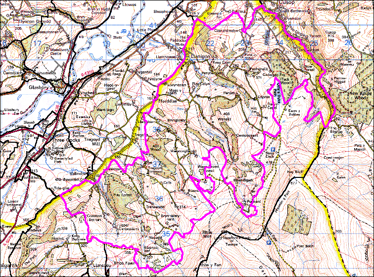 The Middle Wye: Maestorglwydd
(HLCA 1092)