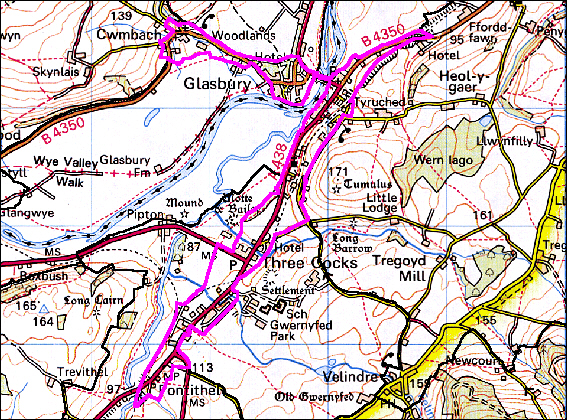 The Middle Wye: Glasbury
(HLCA 1097)