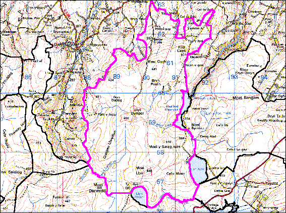 Mynydd Hiraethog: Creigiau Llwydion
(HLCA 1102)