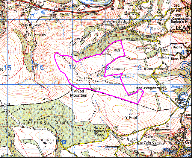 The Vale of Llangollen: Vivod Mountain
(HLCA 1140)