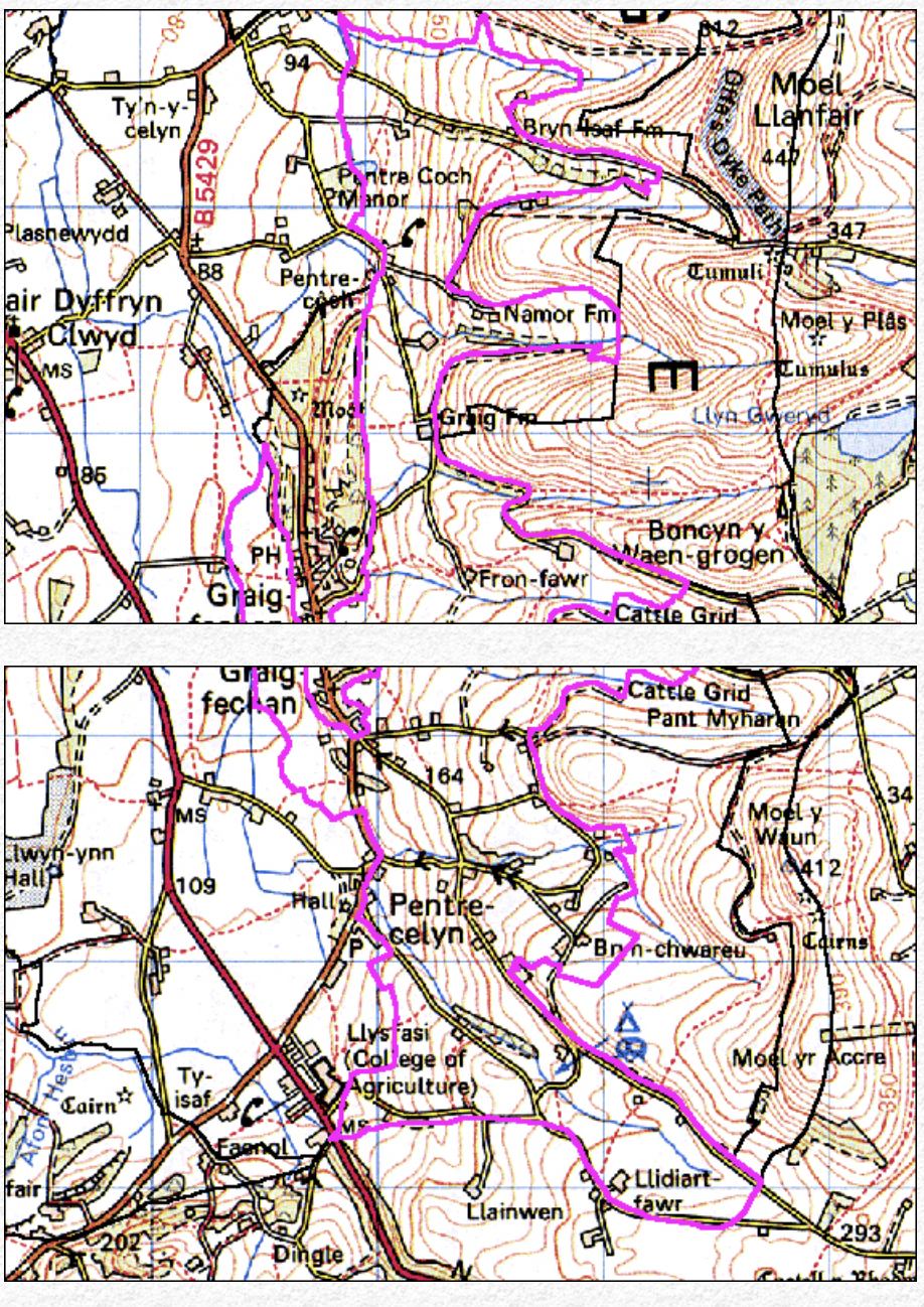 Tyddyn Ucha, Llanfair Dyffryn Clwyd, Denbighshire (HLCA 1029)