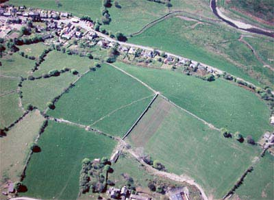 Cut drainage features, farmsteads, drystone walls