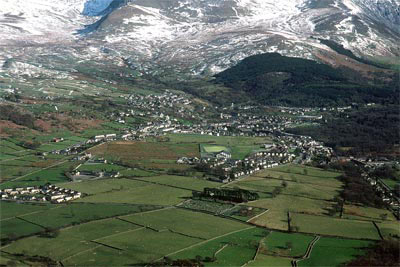 Industrial settlement (slate quarry)