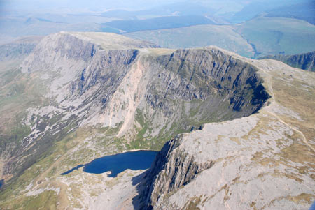 Prehistoric sites, open mountainside