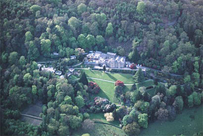 The first house on the site was probably built by Robert Griffith in about 1748, as successor to a house on another, but nearby, site, possibly where the Oakeley Arms is now located. The new site was undoubtedly chosen for its fine view over Maentwrog and the Vale of Ffestiniog. The present house incorporates some parts of the eighteenth-century house but was rebuilt, much larger, in the late nineteenth century.