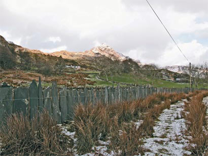 Intermediate hillslopes, agriculture, industry, afforestation