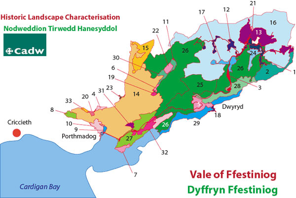 Ffestiniog Map