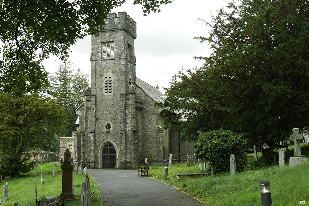 Eglwys Newydd Church, Ceredigion (PRN 5491)